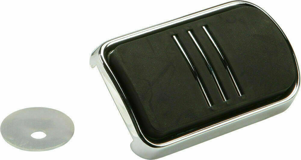 Brake Pedal Pad Chrome Backing