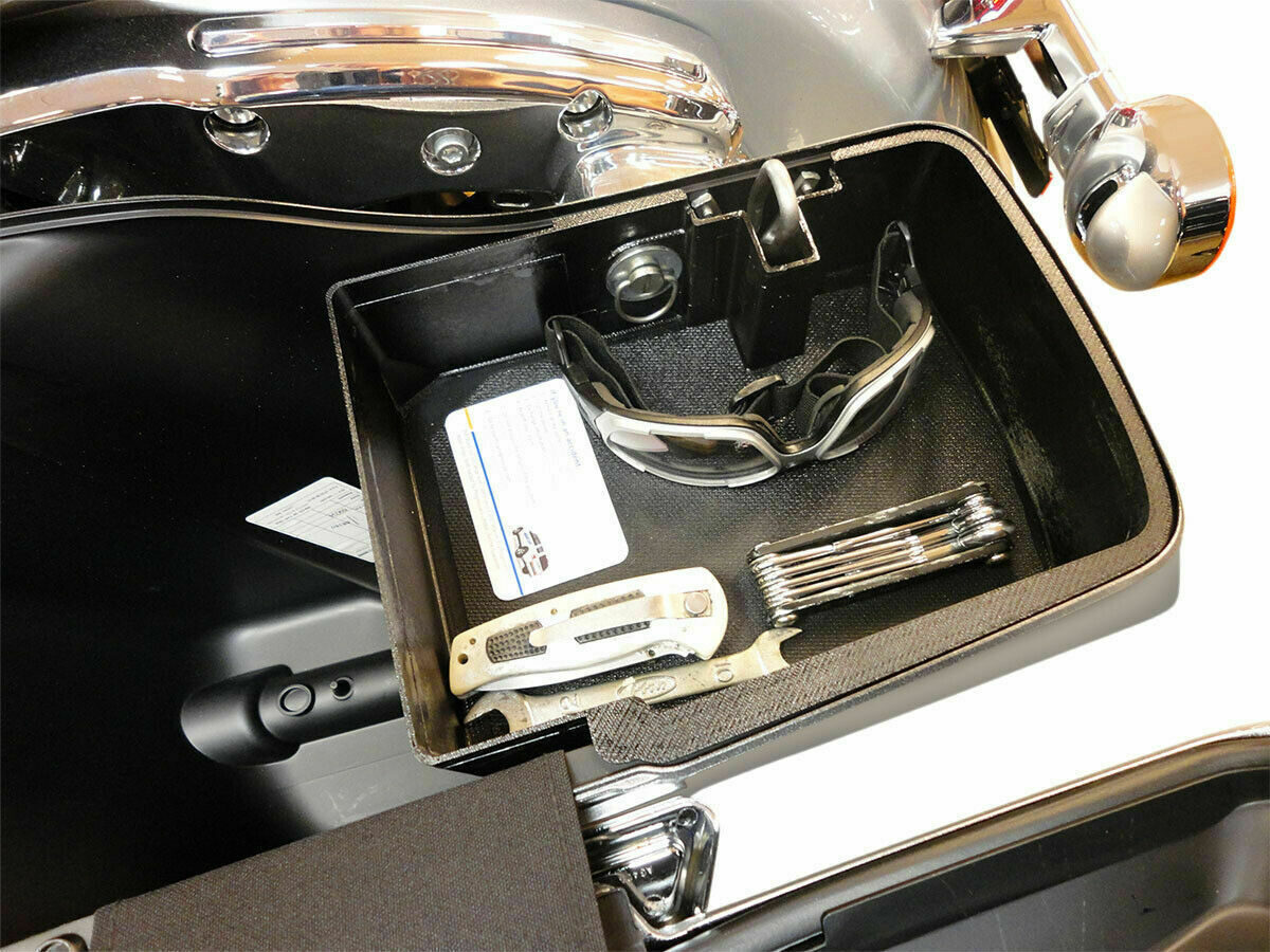 Hardbagger Top Shelf Right Side Saddlebag Organizer - Harley Davidson TS114HD-R