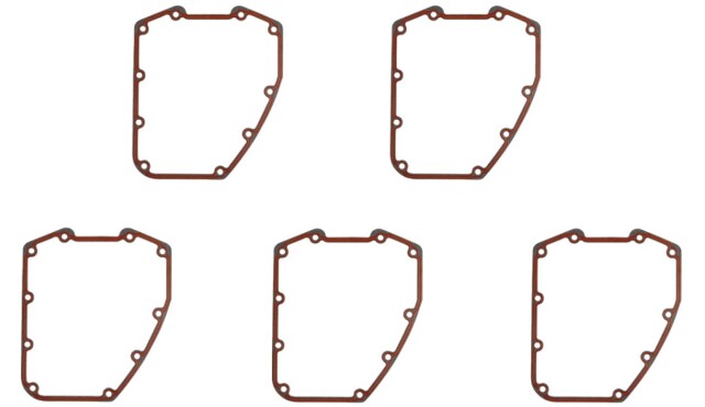 1999-2017 Harley-Davidson FX FL Cam Cover Gasket James JGI-25244-99-F 5 Pack 1999-2017 Harley-Davidson FX FL Cam Cover Gasket James JGI-25244-99-F 5 Pack