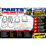 Carburetor Rebuild Kit for 2015-2019 Ski-Doo Renegade 600 Sport Carb Snowmobile