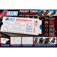Mikuni MK-550-TNR Pocket Tuner (Rejetting Aid) Temperature - Altitude Adjustment