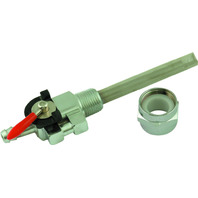 Accel 5105 Straight High Flow Fuel Valve - Harley-Davidson 1975-up 22mm 274-0300-WPS