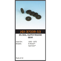 1953-1970 Harley K KH KHK XLH XLCH Clutch Release Gear Oil Seal 37339-53 10 Pack