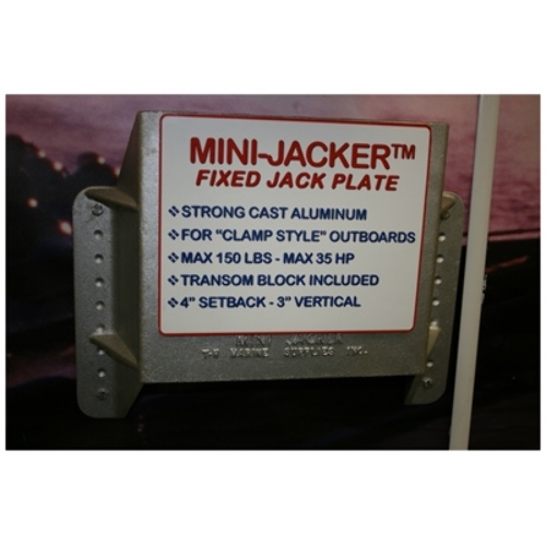 TH Marine MJ1DP MiniJacker Jack Plate Outboard 35HP MAX Setback 4