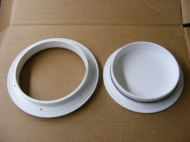 TH Marine DPP-6S-2-DP Sure-Seal Deck Plate 8/"OD x 6/"ID Pry-Out Boat Storage MD