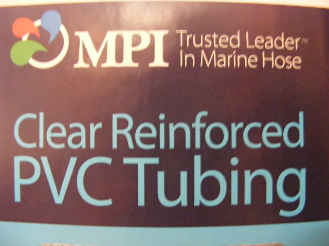 MPI 162-0126 Reinforced PVC Tubing//Water Hose Clear ID 1//2/" x 50/' Series 162 MD
