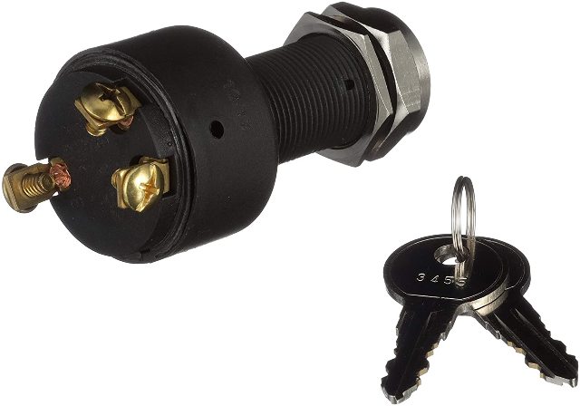 Seachoice 11641 3-Position Heavy Duty Ignition Starter Switch