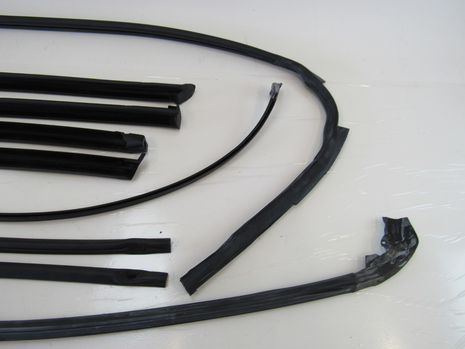 02 Mercedes R129 SL500 SL600 seals, weatherstrip set, for soft top S