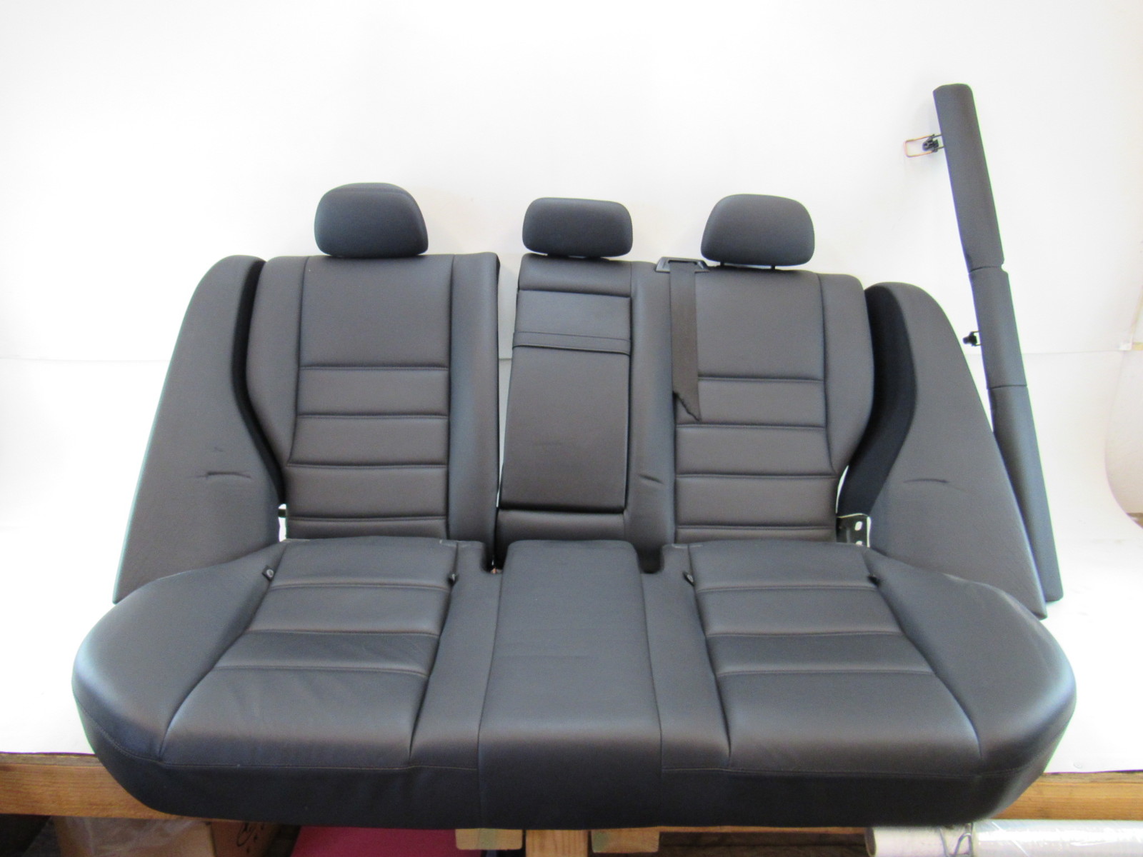 08 Mercedes W204 C63 seats, rear, black AMG S Auto Parts