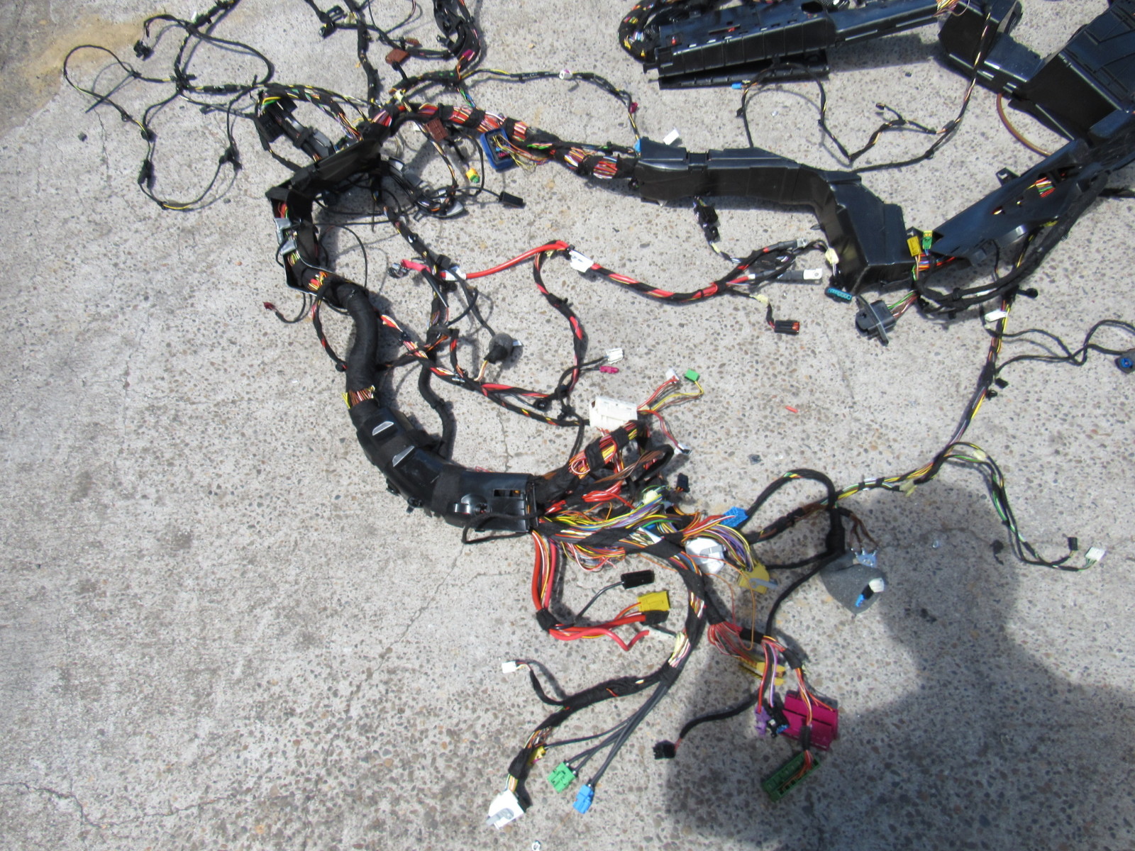 15 Mercedes W212 E63 wiring harness, main, interior | S Auto Parts