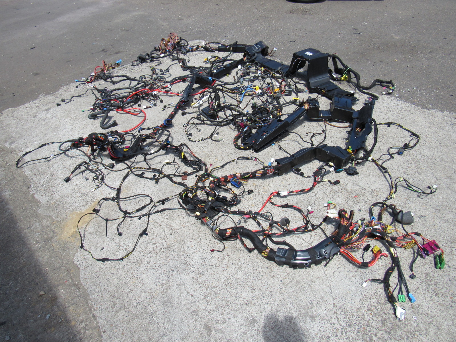 15 Mercedes W212 E63 wiring harness, main, interior | S Auto Parts