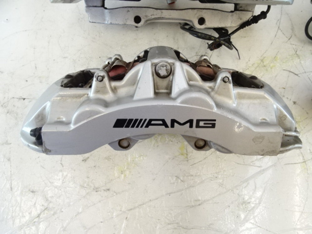 05 Mercedes R230 SL55 brake calipers, AMG Brembo front and rear, set