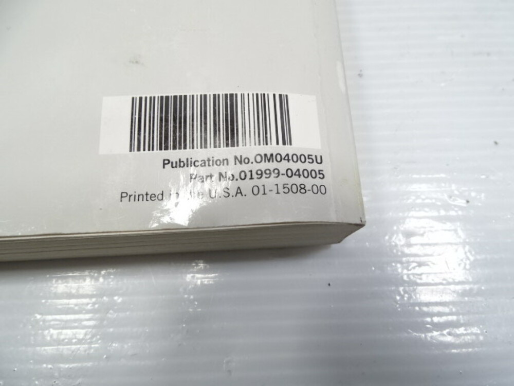 16 Toyota Tacoma Owners Manual 01999 04005 S Auto Parts
