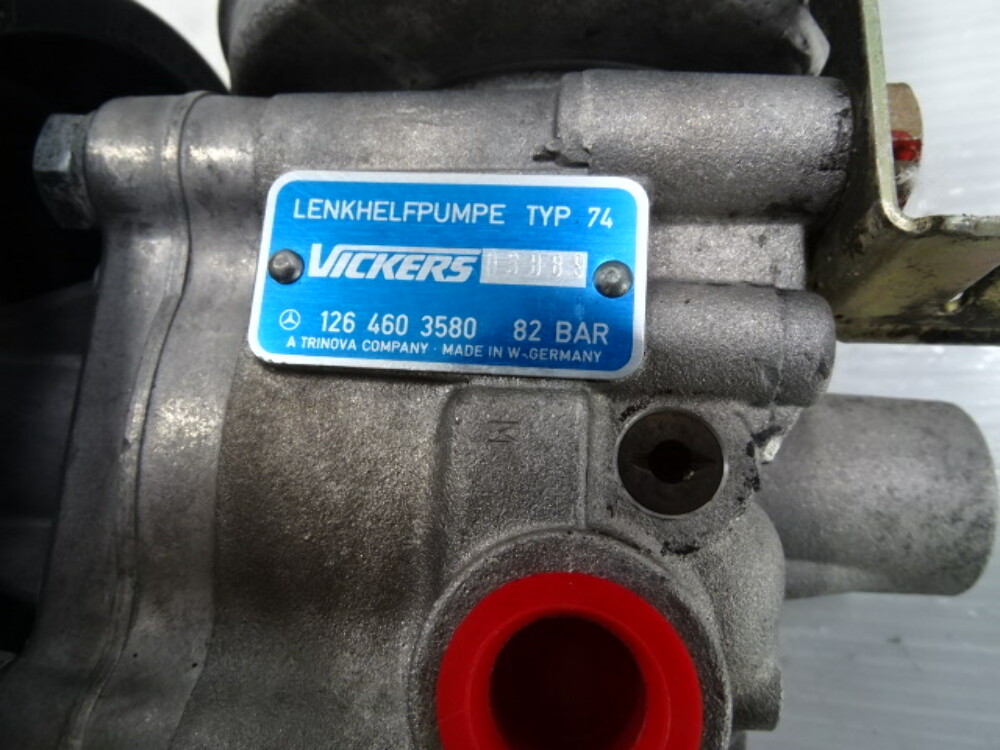 89 Mercedes W126 300SE power steering pump, 1264603580 S Auto Parts