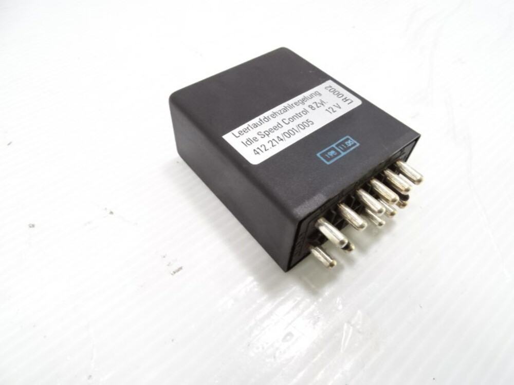 89 Mercedes W126 420SEL 560SEL module, idle speed control 0065458532