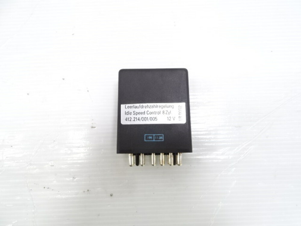 89 Mercedes W126 420SEL 560SEL module, idle speed control 0065458532