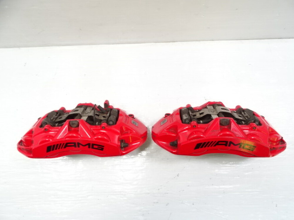 16 Mercedes W463 G63 brake calipers, front set, AMG Brembo S Auto Parts