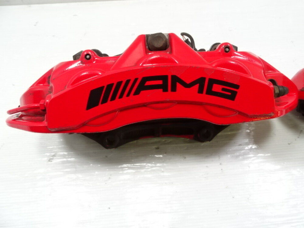 16 Mercedes W463 G63 brake calipers, front set, AMG Brembo S Auto Parts