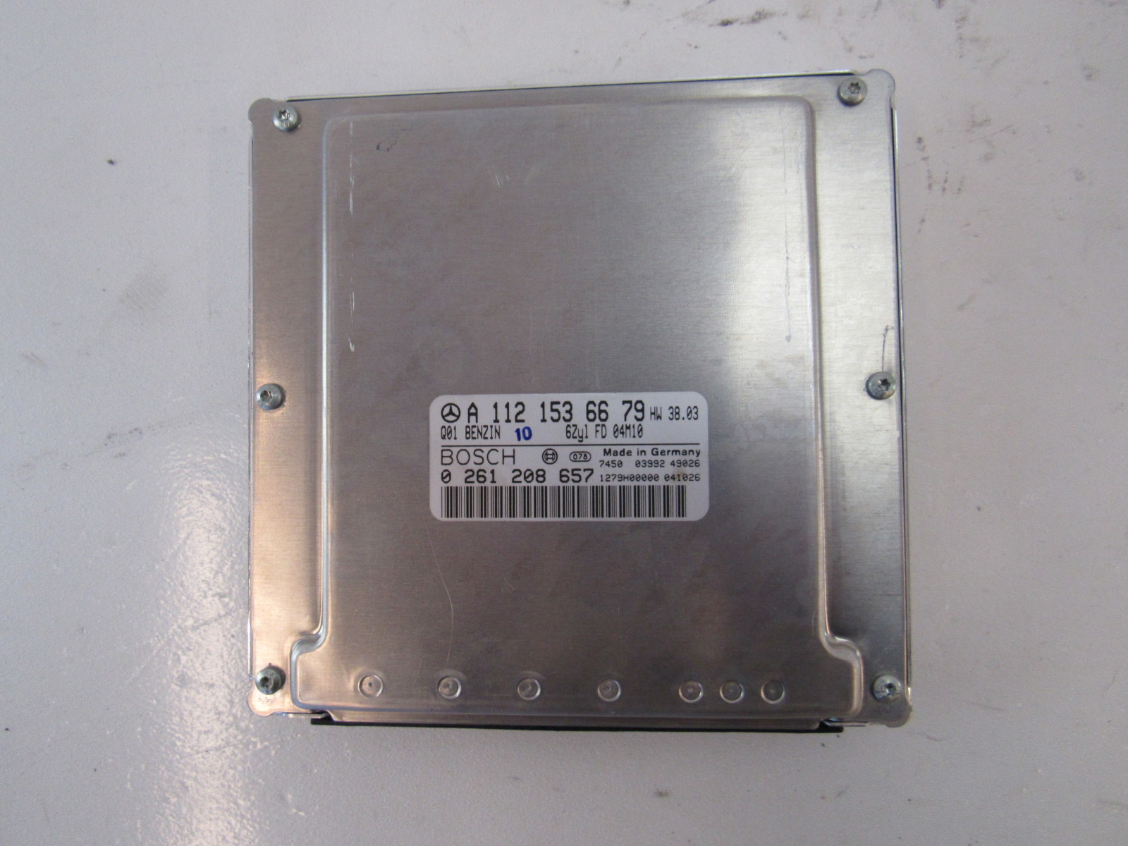 Mercedes W211 E320 module, engine computer ecu 1121536679 6cyl S Auto