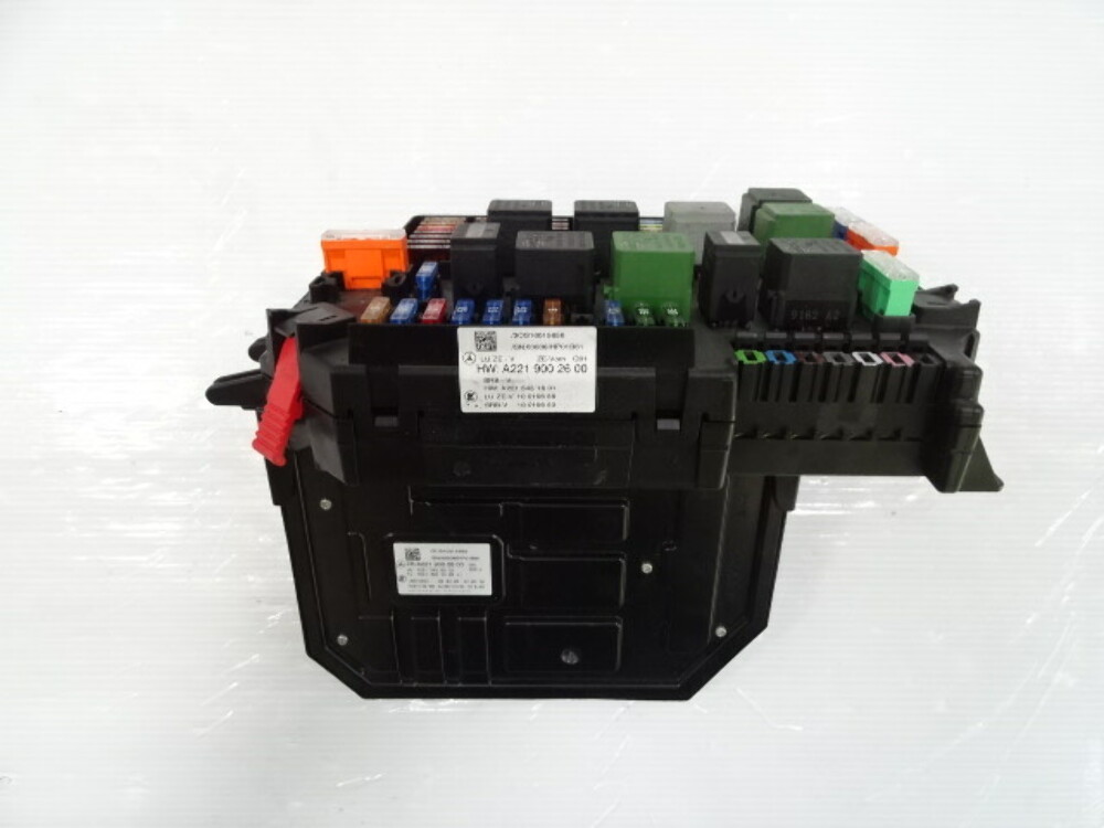 Mercedes W221 S400 S550 module, sam fuse box, front, 2219002600 S