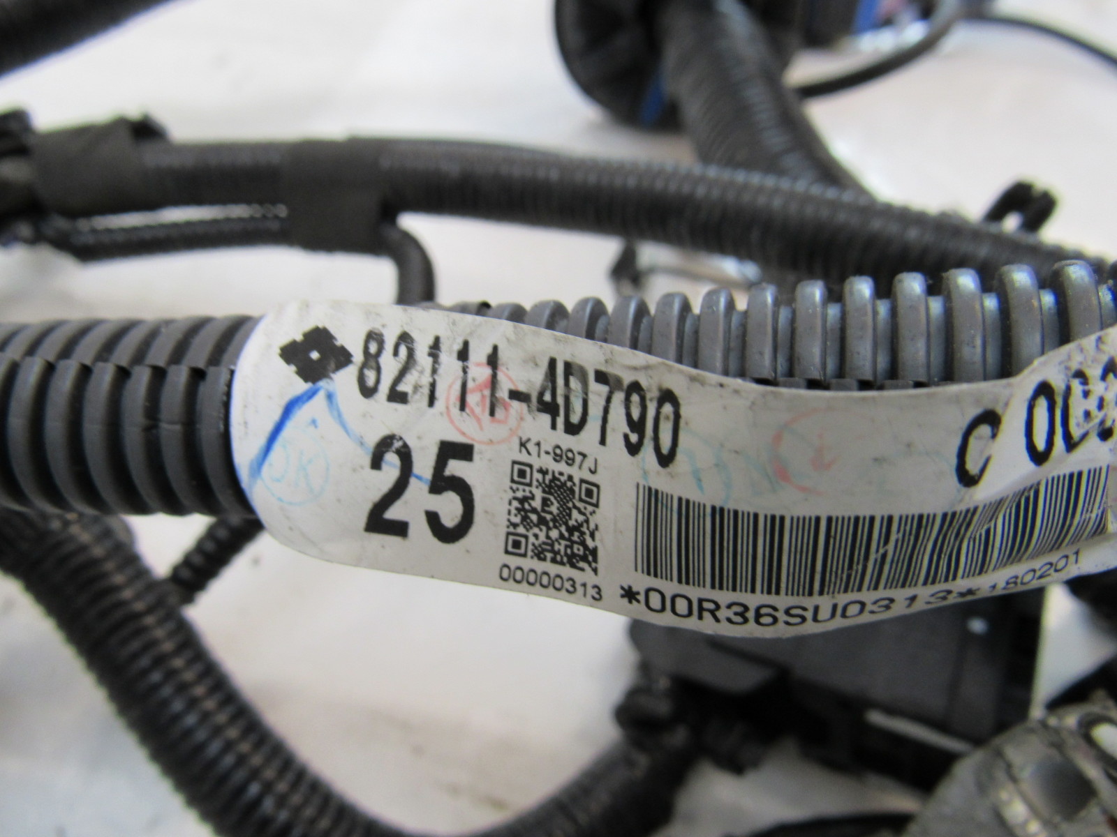 Lexus RX450hL RX450h L wiring harness, engine compartment 82111-4D790 w