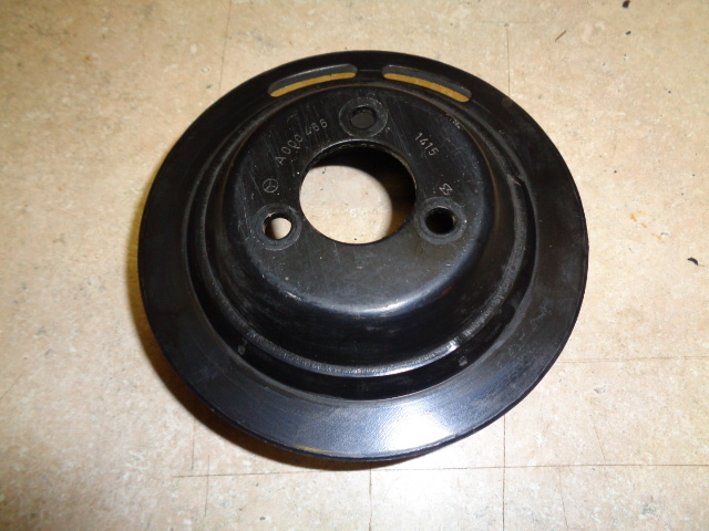 Mercedes R230 SL500 pulley for tandem pump, ABC power steering 0004661415