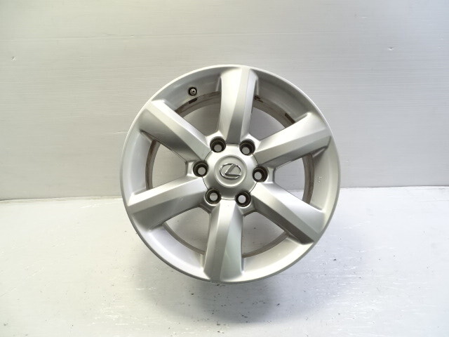 11 Lexus GX460 wheel, rim 18" inch 18x7.5 oem 6 spoke 42611-60871 alloy