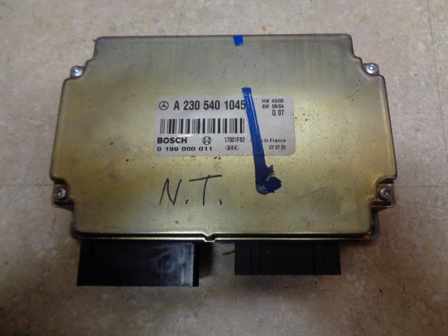 03 04 05 06 Mercedes R230 SL500 module, battery load 2305401045 NOT TESTED