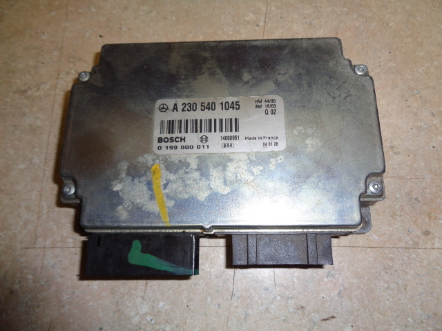 03 04 05 06 Mercedes R230 SL500 module, battery load 2305401045