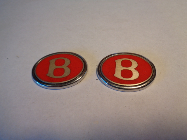Bentley Arnage Rear Pillar Emblems Oval (Pair)
