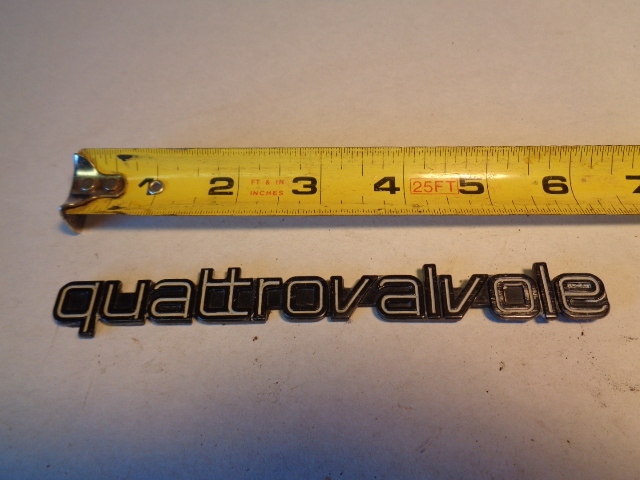 Ferrari 308 emblem quattrovalvole