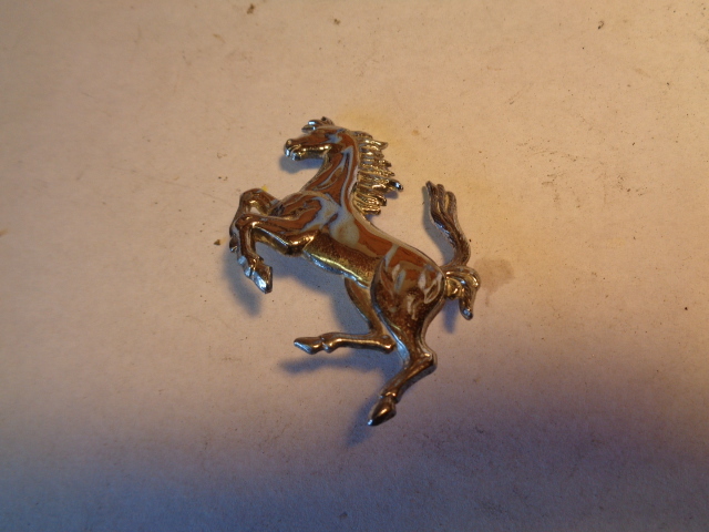 Ferrari 348 badge emblem prancing horse oem