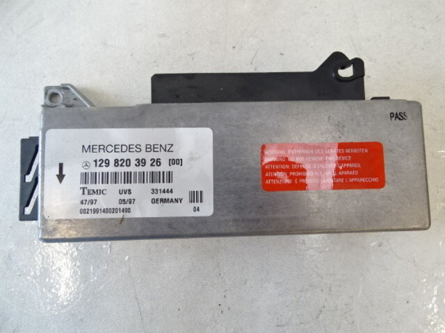 Mercedes R129 SL320 SL500 module, convertible top 1298203926
