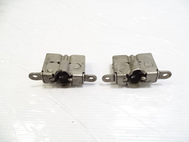 Mercedes R129 300SL 500SL hood latch set, left and right 1298800160, smoke silver