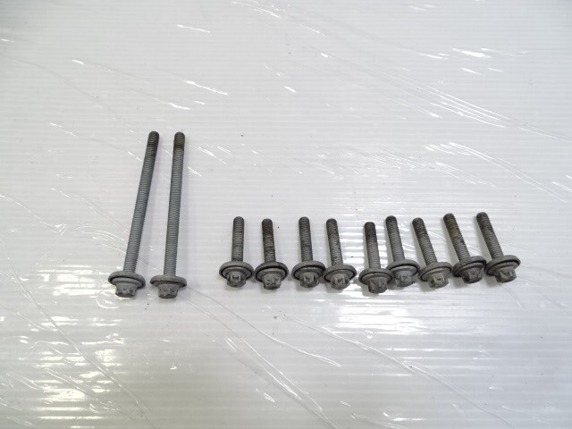 Mercedes R129 SL500 bolts set of 11, engine motor valve cover right