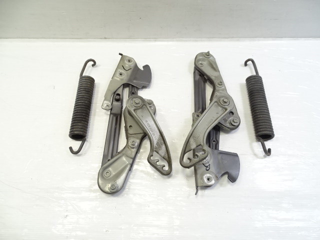 Mercedes R129 SL500 hood hinge set, left/right 1298800128, 1298800228 onyx gray