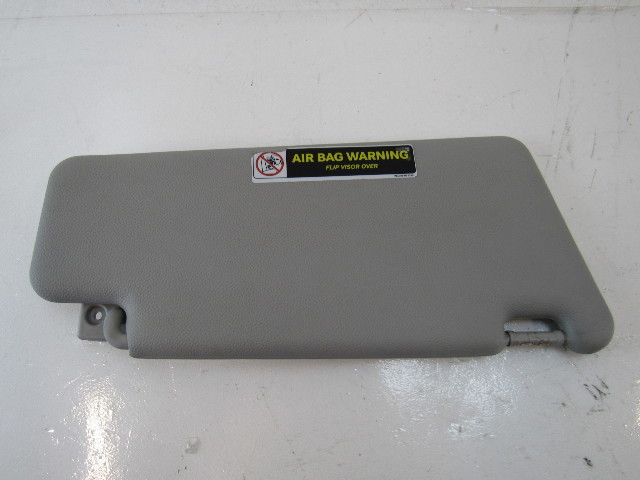 Mercedes R230 SL500 SL55 sun visor, left, alpaca gray 2308100510