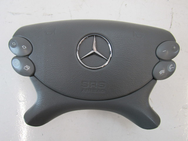 Mercedes R230 SL500 SL55 airbag, steering wheel, gray srs 2304600398