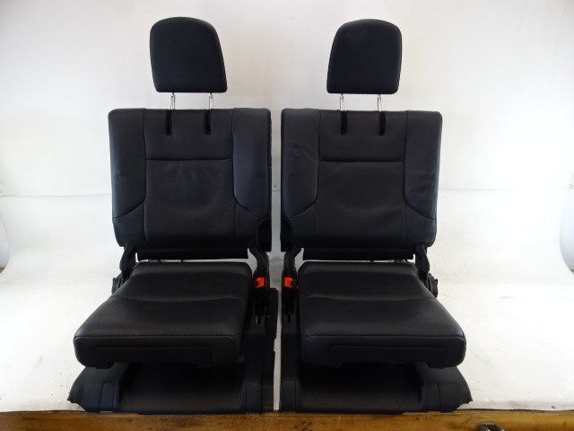 11 Lexus GX460 seats, set 3rd row third row, black
