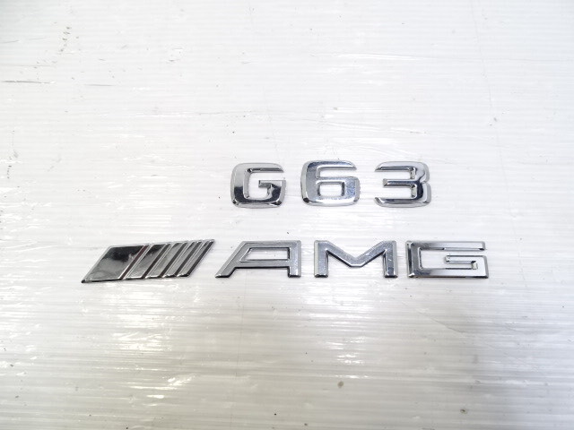 Mercedes W463 G63 emblem set, G63 AMG