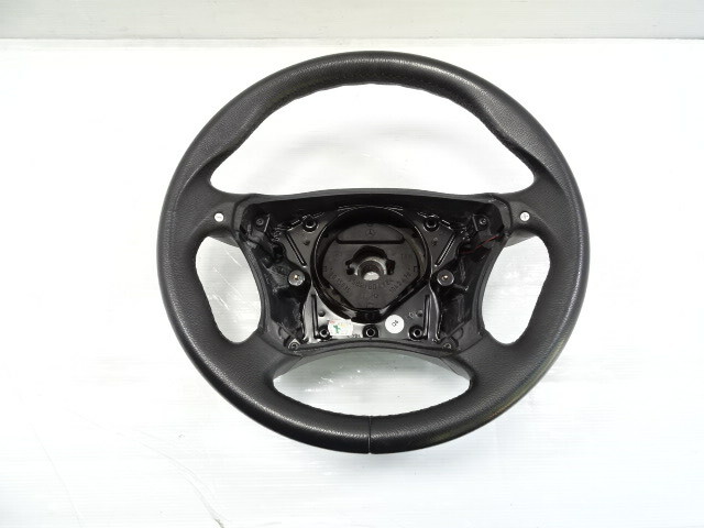 2005 Mercedes W215 CL55 steering wheel, w/paddle shifters, amg sport, black