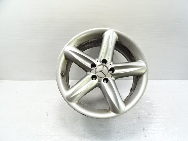 03 Mercedes R230 SL500 wheel, rim, front 2304010402 8.5x18 silver
