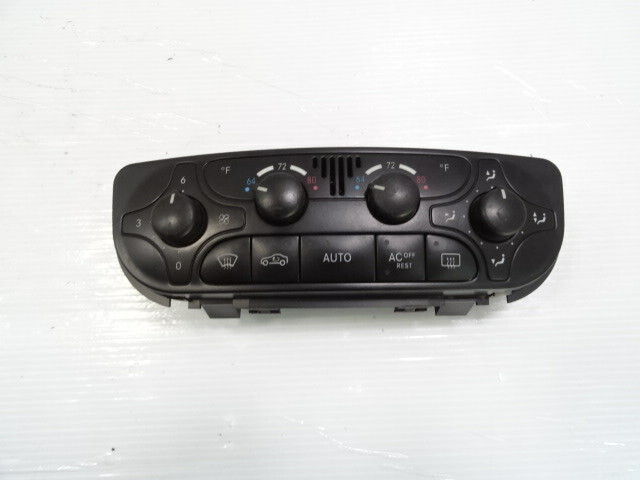 02 Mercedes W463 G500 switch, a/c heater climate control unit 2098300485