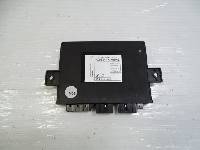 Mercedes R230 SL55 SL500 module, keyless go 2305450132