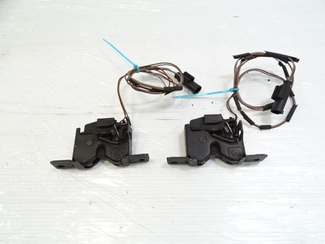 Mercedes R230 SL55 SL500 hood lock set, 2308800060