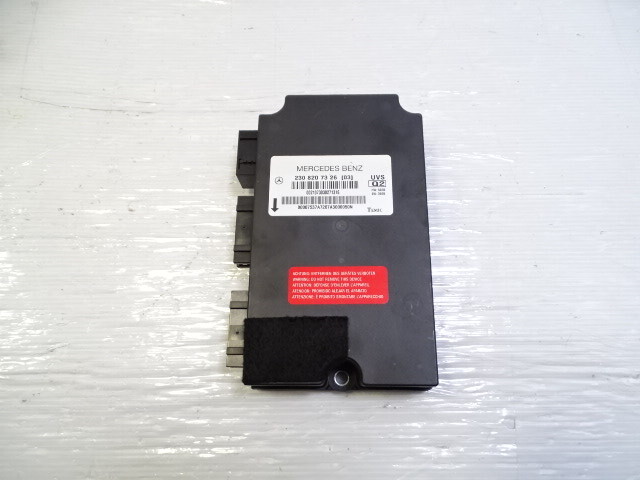 Mercedes R230 SL550 module, convertible top roof, 2308207326