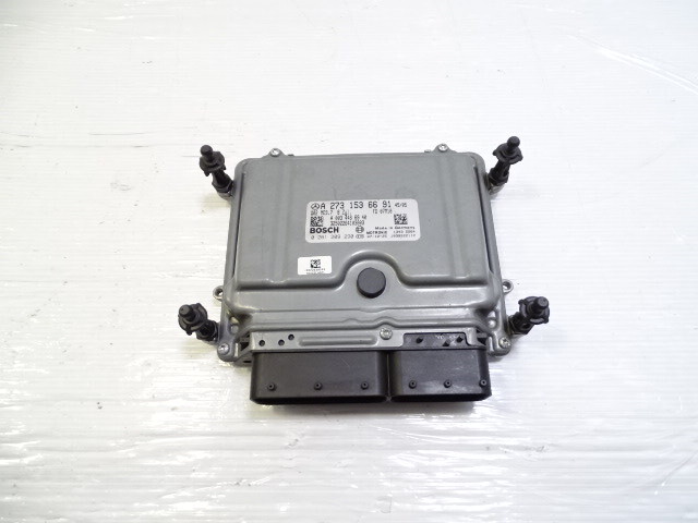 Mercedes R230 SL550 engine ignition ecu computer, 2731536691