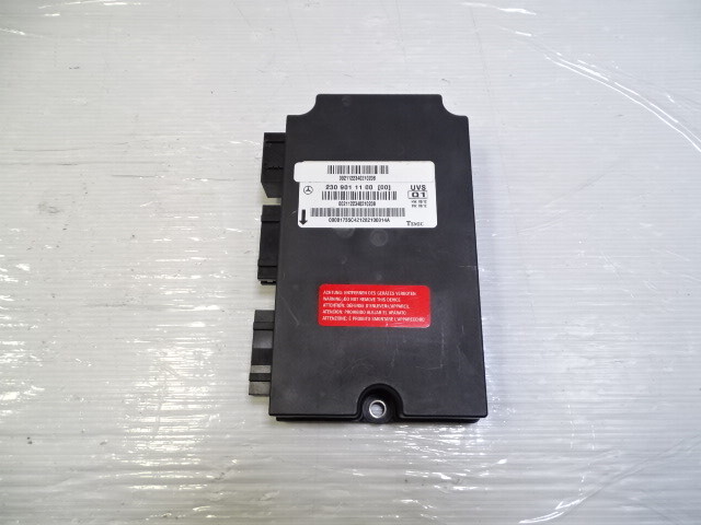 Mercedes R230 SL550 module, convertible top roof, 2309011100