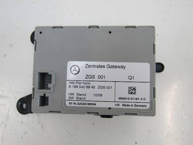Mercedes R230 SL55 SL500 module, central gateway 1695406945