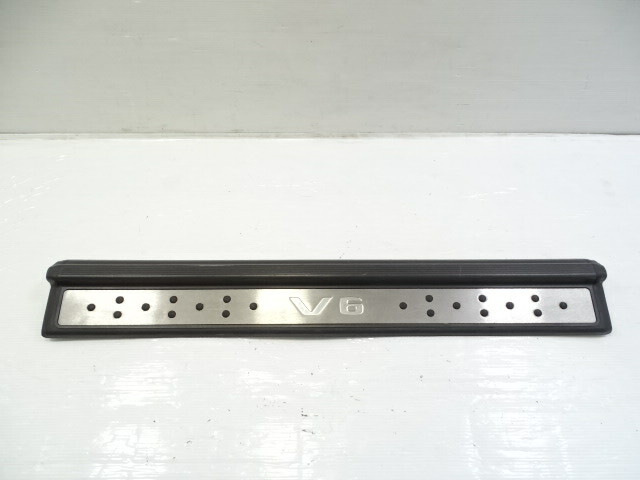 01 Mercedes R170 SLK320 trim, door step sill, scuff plate, left or right, black, 1706800335